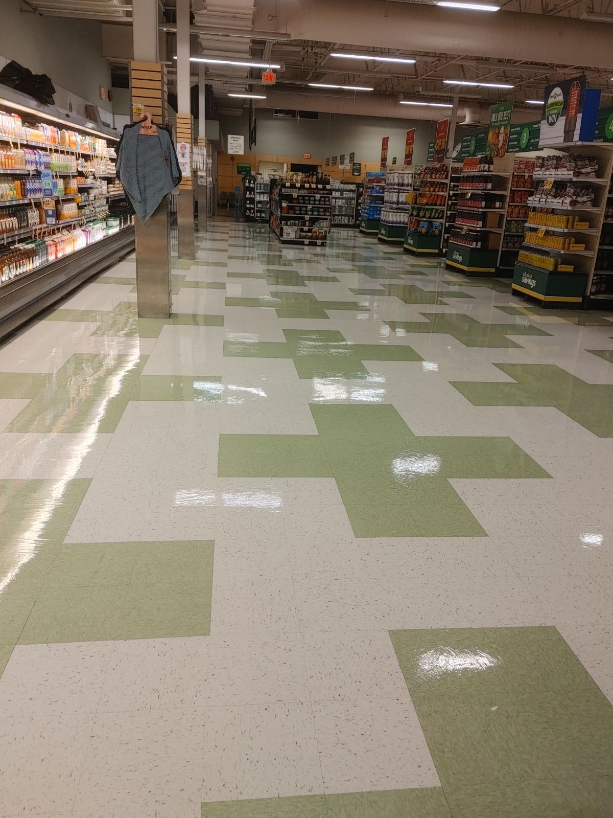 Retail store cleaned by Ameche Cleaning