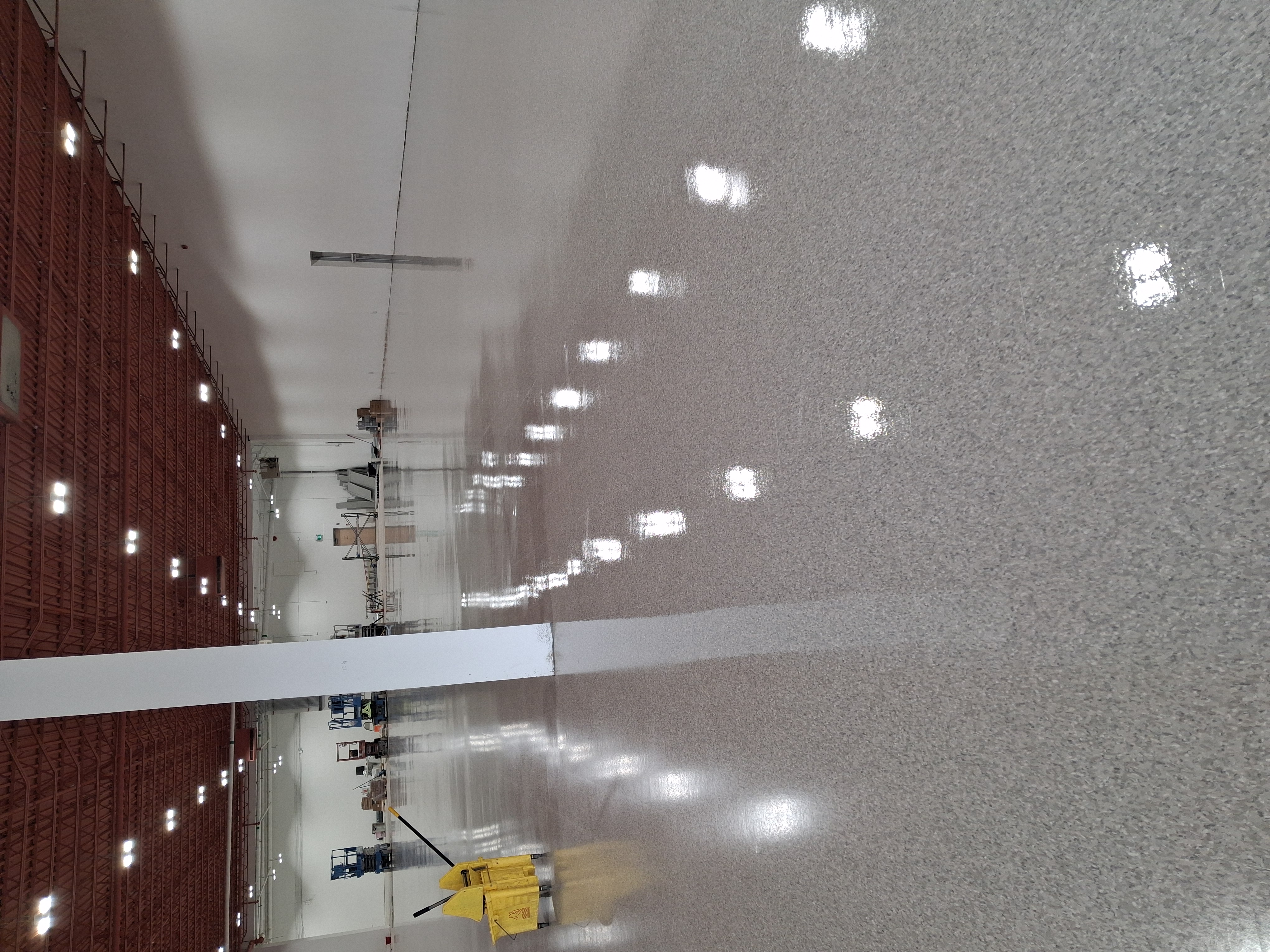 Save-On-Foods entrance with freshly finished floors